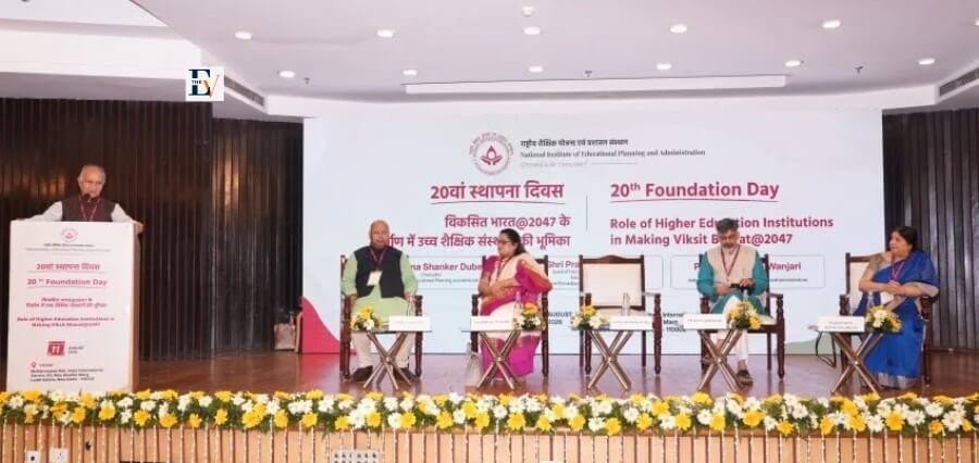 NIEPA Leads Higher Education Discourse On Viksit Bharat 2047 At 20th Foundation Day